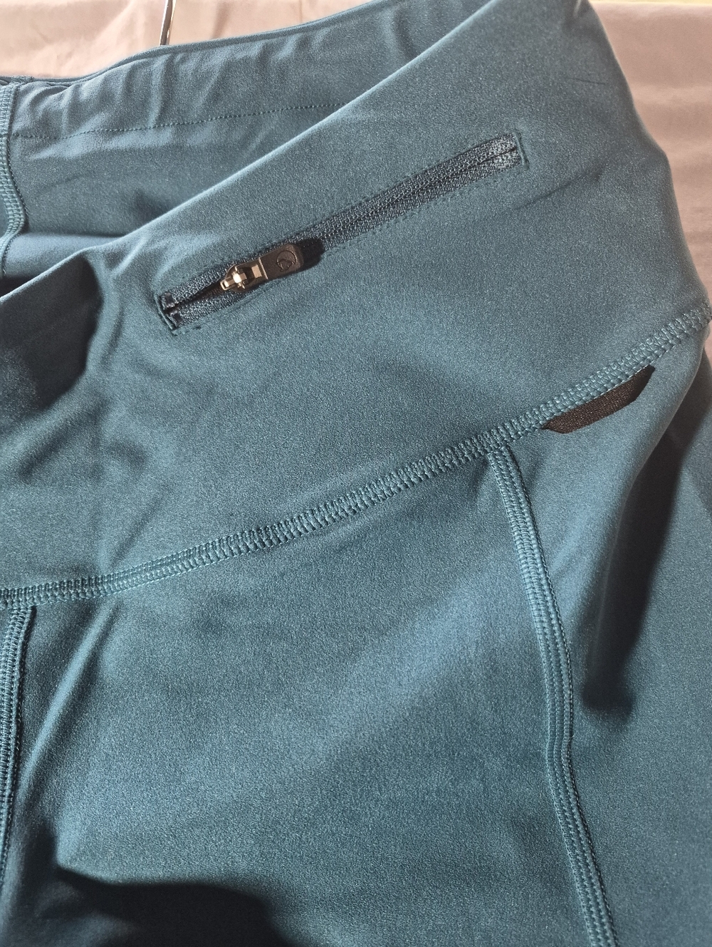 Fjällräven Teal Abisko Trekking Tights Tech Pants Womens Large - Picture 4 of 7